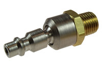 imagen de Coilhose Ball Swivel Connector 58-04BS - 1/4 in MPT Thread - Steel/Brass - 10623