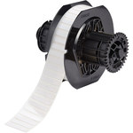 imagen de Brady B33-43-797 Etiqueta de circuito impreso troquelada - 1.25 pulg. x 0.25 pulg. - Poliimida - Blanco - B-797
