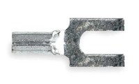 imagen de 3M Scotchlok M18-8FBX Red Locking Brazed Non-Insulated Brazed Fork & Spade Terminal - 0.65 in Length - 0.3 in Wide - 0.3 in Fork Width - 0.07 in Inside Diameter - #8 Stud - 58646
