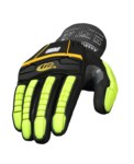 imagen de Ansell Ringers R580 Negro 5 Nitrilo Guantes resistentes a impactos - Grado Trabajo ligero - 076490-79623