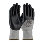 imagen de PIP G-Tek Polykor 16-355 Salt & Pepper/Black Large Cut-Resistant Gloves - ANSI A2 Cut Resistance - Nitrile Foam Palm & Fingers Coating - 9.8 in Length - 16-355/L