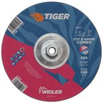 imagen de Weiler Tiger Combo Wheel 57106 - 9 in - Zirconium - 30 - S