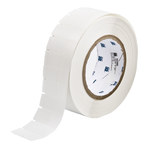 imagen de Brady THT-133-461-3 Rollo de etiquetas troqueladas para impresoras - 1 pulg. x 0.6 pulg. - Poliéster - Transparente/Blanco - B-461