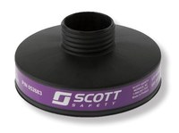 imagen de Scott Safety Combo de filtro y cartucho de respirador reutilizables 052683 - P100 - HE protección - Roscado conexión - SCOTT SAFETY 052683