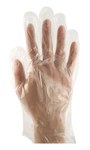 imagen de Ansell Foodmates 35-835 Clear Small Disposable Gloves - Food Grade - 9 in Length - 1 mil Thick - 925326
