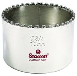 imagen de Starrett Grano diamantado Sierras para baldosas - diámetro de 2-3/4 pulg. - KD0234-N