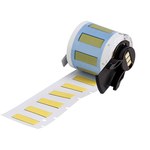 imagen de Brady PermaSleeve M6-187-1-345-YL Etiquetas termorretráctiles para cables y alambres - 1 pulg. x 0.335 pulg. - Amarillo - B-345