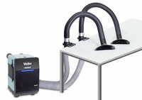 imagen de Weller ZeroSmog Guard 2 Kit de unidad de filtración de doble usuario - Longitud 12.4 pulg. - Ancho 10.4 pulg. - 37893