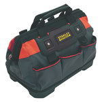 imagen de Stanley FATMAX Gris/Rojo Bolsa de herramientas de boca abierta - longitud de 16 pulg. - FMST514150