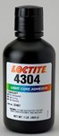 imagen de Loctite Flash Cure 4304 Adhesivo de cianoacrilato Verde Líquido 1 lb Botella - 32407