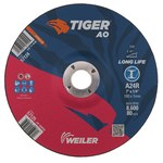 imagen de Weiler Tiger Disco esmerilador 57125 - 6 pulg. - Óxido de aluminio - 24 - R