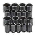 imagen de Proto J72230 6 Puntos Juego de llaves de impacto universales - accionamiento 3/8 pulg. - 12733