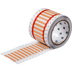 imagen de Brady Permasleeve 2HX-187-2-OR-S Funda de impresora troquelada - 1.969 pulg. x 0.331 pulg. - Naranja - B-7642