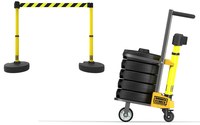 imagen de Banner Stakes PLUS Paquete de carro y pancarta PL4008 - Amarillo/negro - banner stakes pl4008