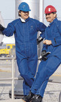 imagen de Ansell AlphaTec Blue 2XL Chemical-Resistant Jacket - Fits 62 in Chest - 076490-66429