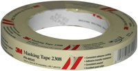 imagen de 3M 2308 Tostado Cinta de enmascarar de uso general - 18 mm (3/4 pulg.) Anchura x 55 m Longitud - 46545