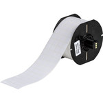 imagen de Brady ToughBond B33-149-422 Rollo de etiquetas troqueladas para impresoras - 0.5 pulg. x 0.5 pulg. - Poliéster - Blanco - B-422