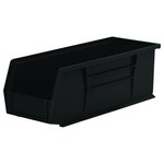 imagen de Akro-mils Akrobin 50 lb Negro Polímero de grado industrial Colgado/Apilado Contenedor de almacenamiento - longitud 14 3/4 pulg. - Ancho 5 1/2 pulg. - Altura 5 pulg. - Compartimientos 1 - 30234 BLACK B