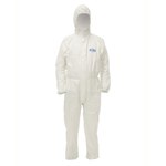 imagen de Kimberly-Clark A40 Blanco Mediano Laminado de película microporosa Overoles desechables para trabajo y uso general - 036000-42119