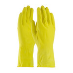 imagen de PIP Assurance 48-L140Y Yellow Large Unsupported Chemical-Resistant Gloves - 12 in Length - 14 mil Thick - 48-L140Y/L