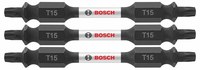 imagen de Bosch T15 Torx Juego de puntas dobles ITDET152503 - Acero De Aleación - 2.5 pulg. Longitud - 48403