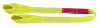 imagen de Lift-All Webmaster 1200 Polyester 1-ply Twisted Eyes Web Sling EE2601DTX2 - 2 in x 2 ft - Yellow