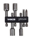 imagen de Vega Tools Juego de brocas impulsoras V4N2B - 01574