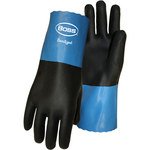 imagen de PIP Boss Chemguard+ 1CN0034 Black Large Chemical-Resistant Gloves - Neoprene Full Coverage Coating - 1CN0034L