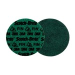 imagen de 3M Scotch-Brite Juego de destornilladores de precisión Verde Disco autoadherente de precisión para acondicionamiento de superficies - Juego de destornilladores de precisión - 6 pulg. - Fina - 89240