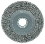 imagen de Weiler 03210 Wheel Brush - 10 in Dia - Crimped Steel Bristle