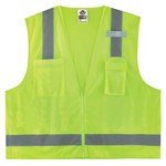 imagen de Ergodyne Glowear 8249Z Chaleco de alta visibilidad 24027 - tamaño 2EG/3EG - Poliéster - Lima de alta visibilidad - ANSI clase 2
