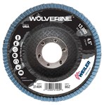 imagen de Weiler Wolverine Type 27 Flap Disc 31404 - Zirconium - 4-1/2 in - 80 - Medium