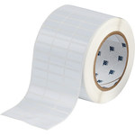 imagen de Brady THT-3-473-10 Rollo de etiquetas troqueladas para impresoras - 1 pulg. x 0.375 pulg. - Poliéster - Blanco - B-473