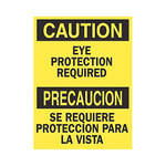 imagen de Brady B-401 Poliestireno Rectángulo Cartel de PPE Amarillo - 10 pulg. Ancho x 14 pulg. Altura - Idioma Inglés/Español - 39084