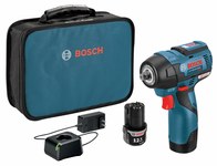 imagen de Bosch 12V Max Kit de llave de impacto - 1.6 libras - 5.5 pulg. Longitud - PS82-02