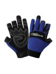 imagen de Global Glove Gripster SG9001NF Negro/Azul Grande PVC/Spandex/Cuero sintético PVC/Spandex/Cuero sintético Guantes de mecánico - sg9001nf lg