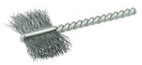imagen de Weiler Steel Single Spiral Tube Brush - 2.25 in Length - 1 in Diameter - 0.005 in Bristle Diameter - 21040