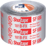 imagen de Shurtape ShurMASTIC Cinta de papel de aluminio - 3 pulg. Anchura x 100 pies Longitud - 17 mil espesor total - SHURTAPE 111163