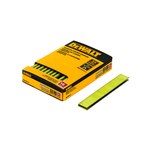 imagen de DEWALT 3/4 pulg. Acero 18 ga Grapas de acabado - Cincel Punto - 1/4 pulg. Corona - DNS18075-2