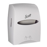 imagen de Kimberly-Clark Scott Essential Dispensador de toallas de rollo duro 46254 - Jalar a mano - Blanco