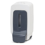 imagen de Health Gards SC500DIS Dispensador de limpiador de asiento de inodoro - Palanca de empuje - Blanco/gris - NUTREND SC500DIS