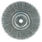imagen de Weiler Vortec Pro 02335 Wheel Brush - 7 in Dia - Crimped Steel Bristle