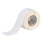 imagen de Brady THT-21-423 Rollo de etiquetas para impresora - 3 pulg. x 300 pies - Poliéster - Blanco - B-423