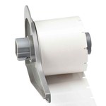 imagen de Brady M710 M7-29-417 Etiquetas autolaminables para cables y alambres - 0.5 pulg. x 1.5 pulg. - Vinilo - Blanco, transparente - B-417