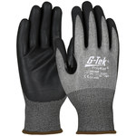 imagen de PIP G-Tek PolyKor 16-854 Salt & Pepper Small PolyKor Cut-Resistant Gloves - ANSI A4 Cut Resistance - Nitrile Palm & Fingers Coating - 16-854/S
