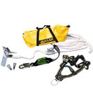 imagen de Miller RA Kit de protección contra caídas RA20-50/50FTU - Universal Tejido Duraflex arnés - 50 pies Nailon Cuerda de salvamento - 05264