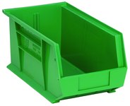 imagen de Quantum Storage 60 lb Verde Polipropileno Colgado/Apilado Gavetas Apilables - longitud 14 3/4 pulg. - Ancho 8 1/4 pulg. - Altura 7 pulg. - 03697