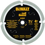 imagen de DEWALT PCD Hoja de sierra circular para fibrocemento - diámetro de 7 1/4 pulg. - DWA3193PCD