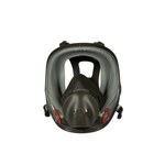 imagen de 3M Serie 6000 6800 Gris Mediano Silicón/elastómero termoplástico Respirador de máscara de careta completa - Conexión Bayonet - Suspensión 4 puntos - 051138-54146