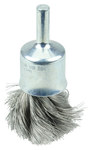 imagen de Weiler Steel Cup Brush - Unthreaded Stem Attachment - 3/4 in Diameter - 0.010 in Bristle Diameter - 10210